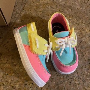 Speedy topsides toddler memory foam shoe